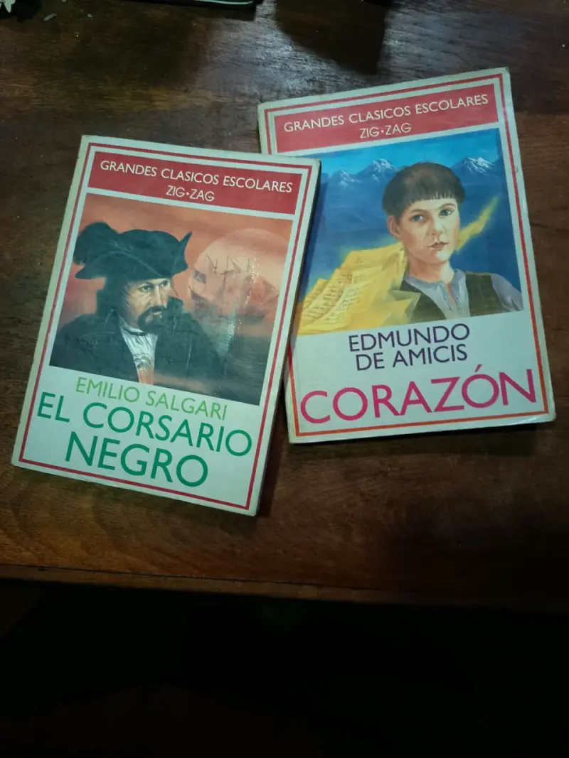 Libros Clásicos Escolares Zig-Zag: El Corsario Negro y Corazón - 1