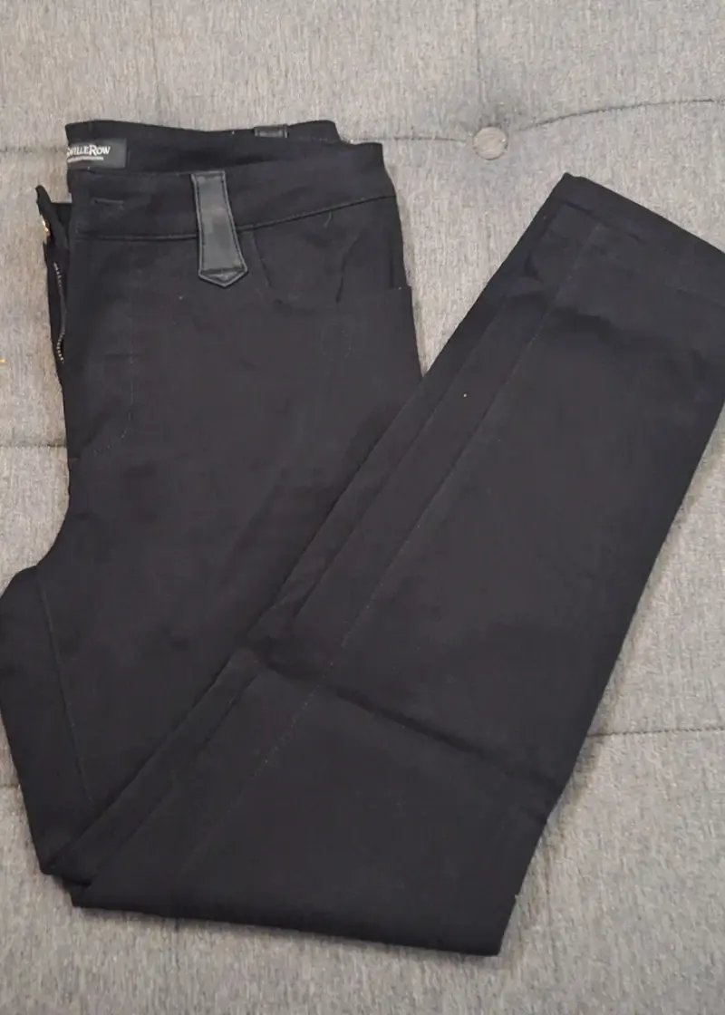 Jeans de mezclilla azul para mujer - 4