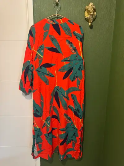 Kimono estampado tropical para mujer - miniatura 2