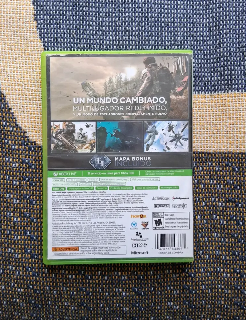 Juego Xbox 360 Call of Duty: Ghosts - 2