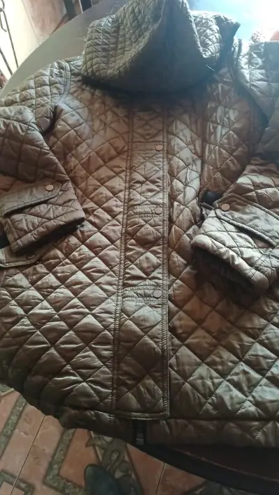 Abrigo acolchado marrón Zara Woman talla M - miniatura 3