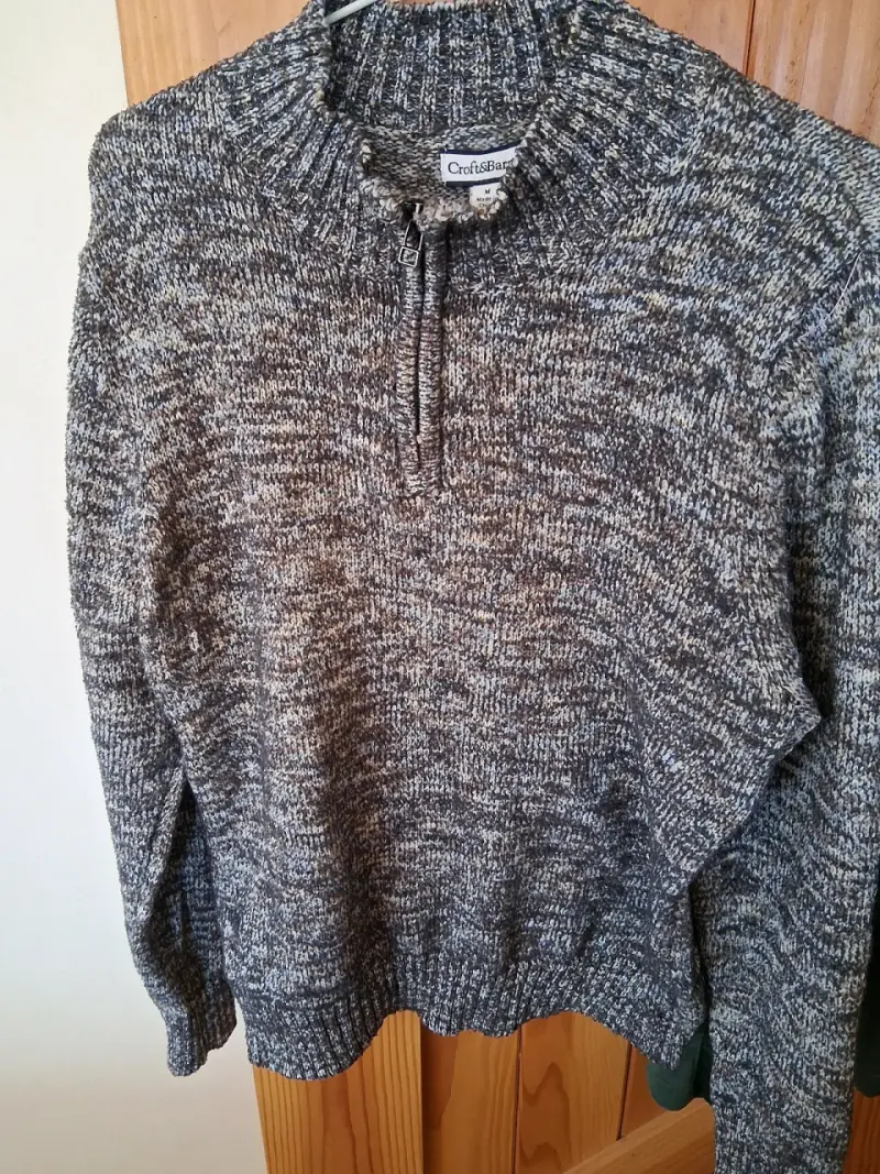 3 X 1 Suéter gris, polera y camisa. Talla - 2