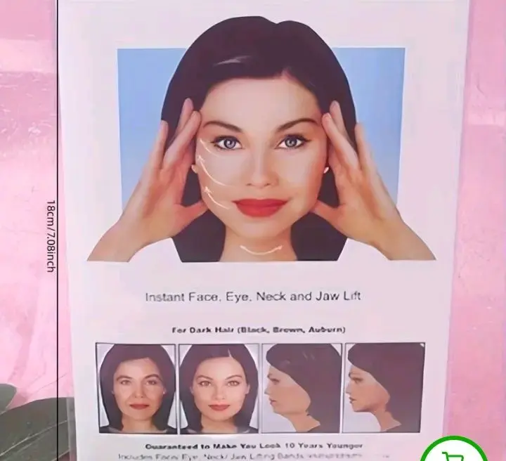 Cintas Lifting Facial Instantáneo - 2