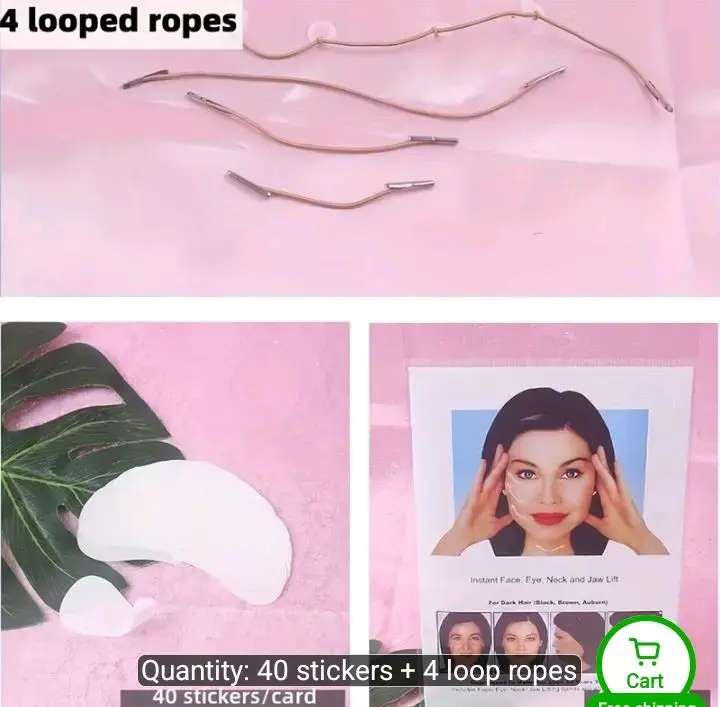 Cintas Lifting Facial Instantáneo - 4