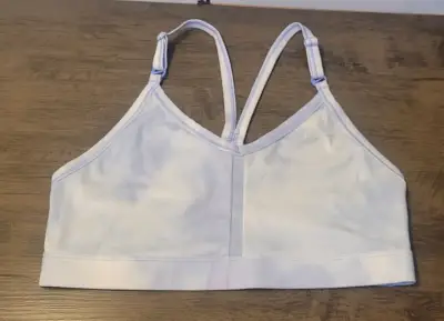 Sostén Deportivo Nike Blanco Dri-Fit - miniatura 1
