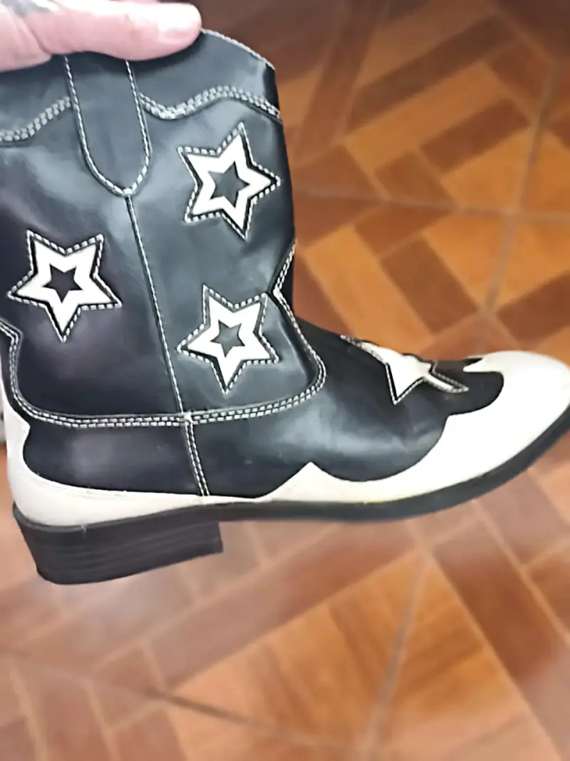 Botines cowboy con estrellas - 1