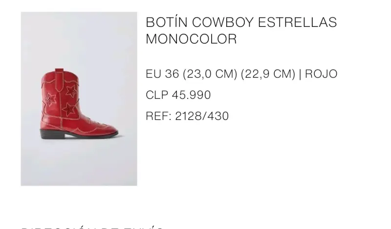 Botines cowboy con estrellas - 4