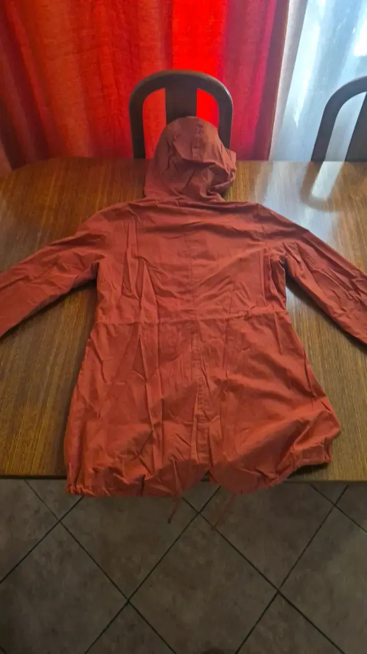 Chaqueta naranja con capucha Muv Basics - 3