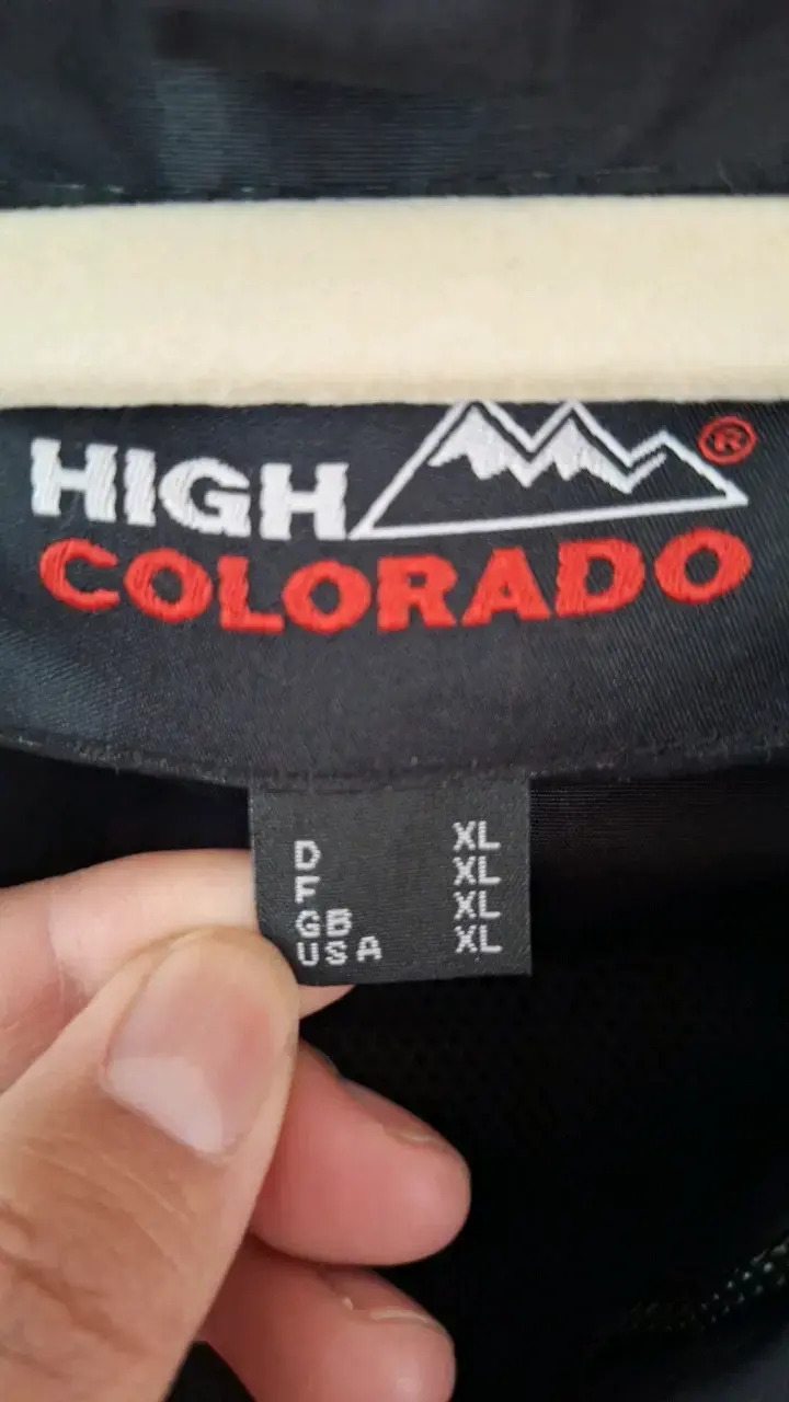 Chaqueta impermeable negra High Colorado XL - 2