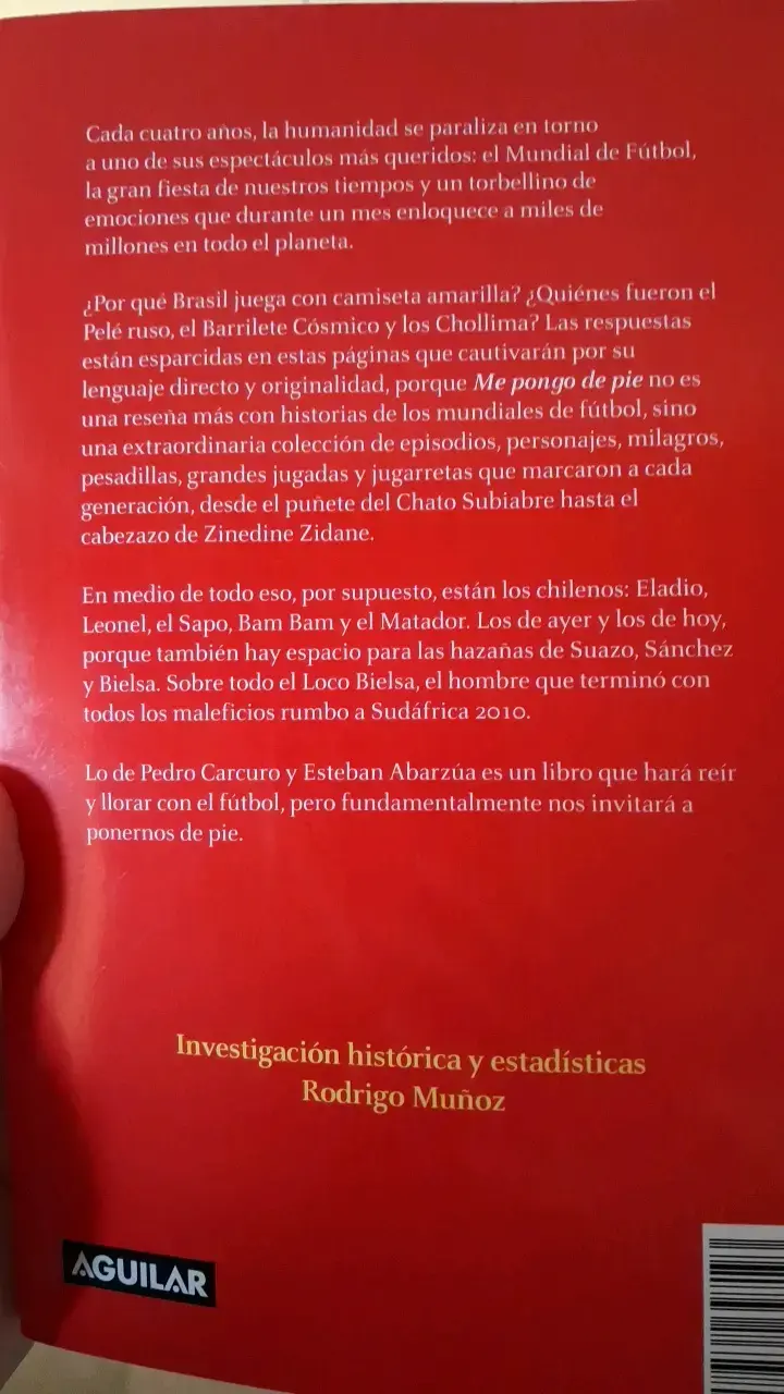 Libro 'Me Pongo de Pie' de Pedro Carcuro - 2