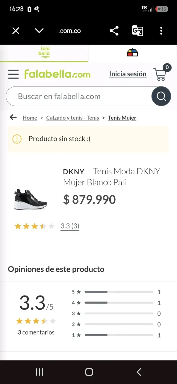 Zapatillas negras DKNY con plataforma - 5