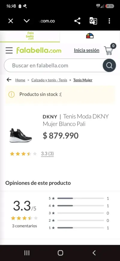 Zapatillas negras DKNY con plataforma - miniatura 5