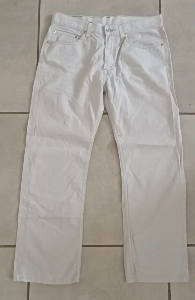 Jeans Levi's 505 beige talla 32 (44 Chile) - 3