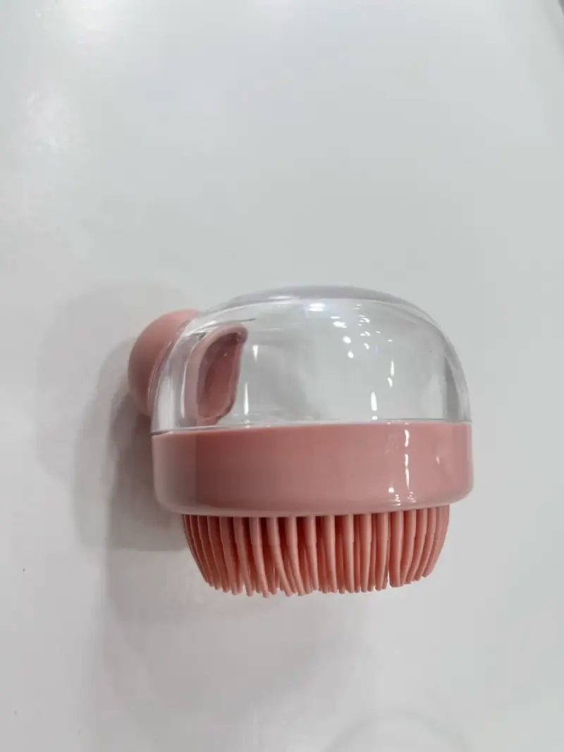 Cepillo de Silicona para Masaje Capilar y shampoo - 3