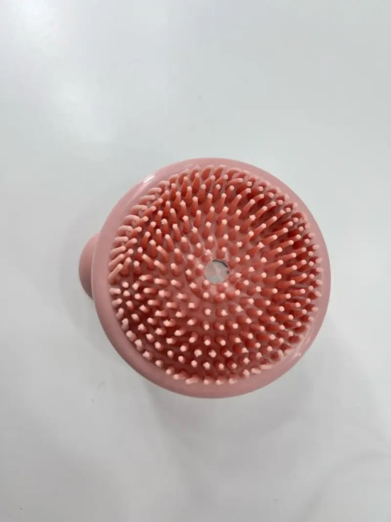Cepillo de Silicona para Masaje Capilar y shampoo - 4