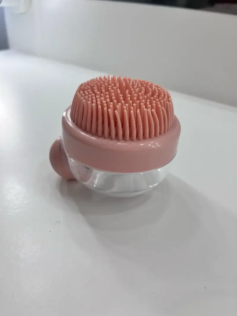 Cepillo de Silicona para Masaje Capilar y shampoo - 5