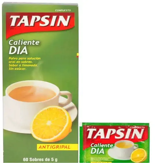 Tapsin Caliente Día y Noche Antigripal - 1