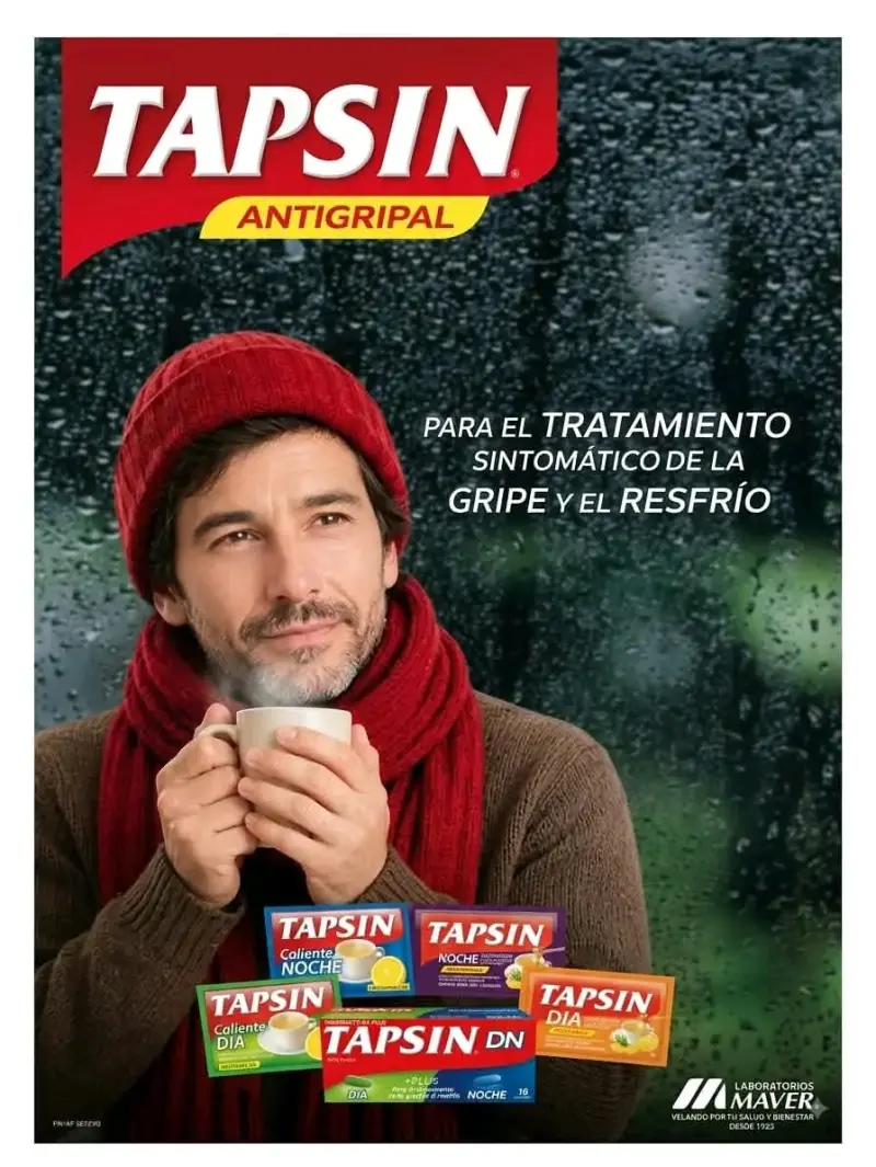 Tapsin Caliente Día y Noche Antigripal - 5