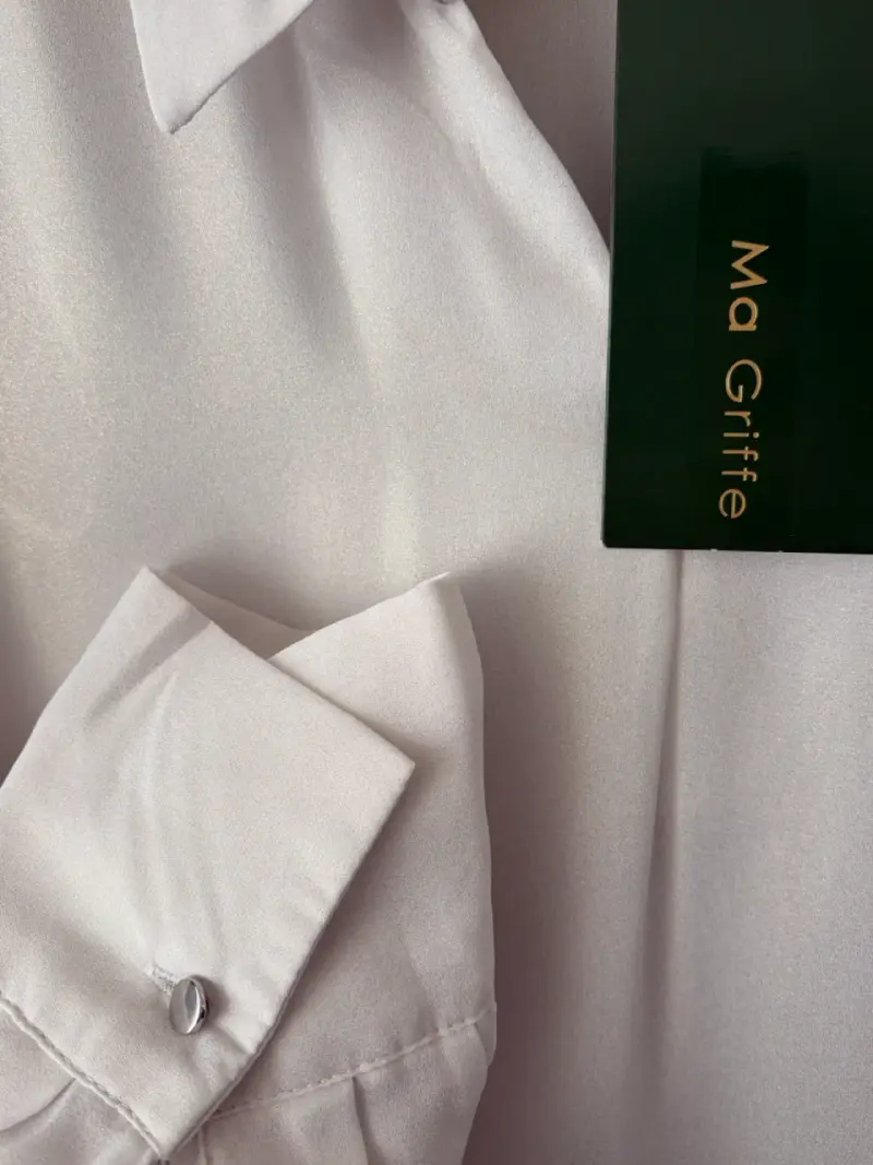 Blusa Blanca Ma Griffe Talla XL - 3