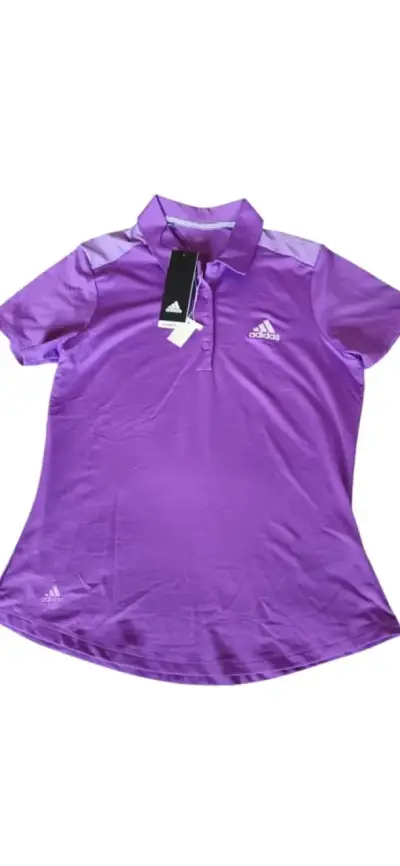 Polera deportiva Adidas para mujer color fucsia - miniatura 2