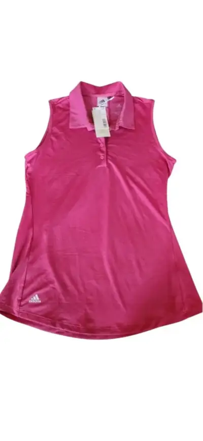 Polera deportiva Adidas para mujer color fucsia - miniatura 5