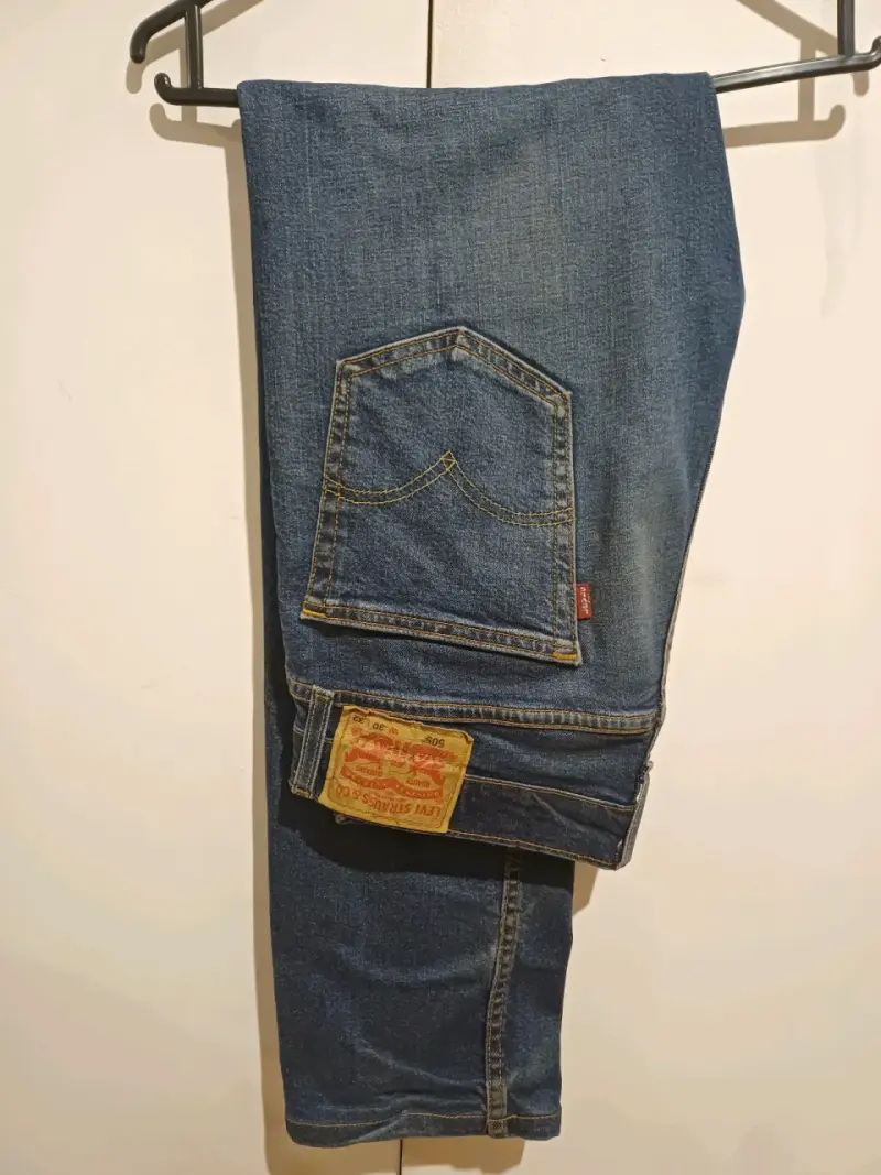Jeans Levi's 505 clásicos azul - 4