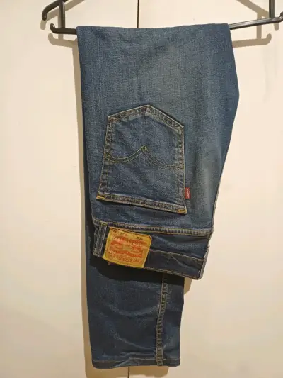 Jeans Levi's 505 clásicos azul - miniatura 4