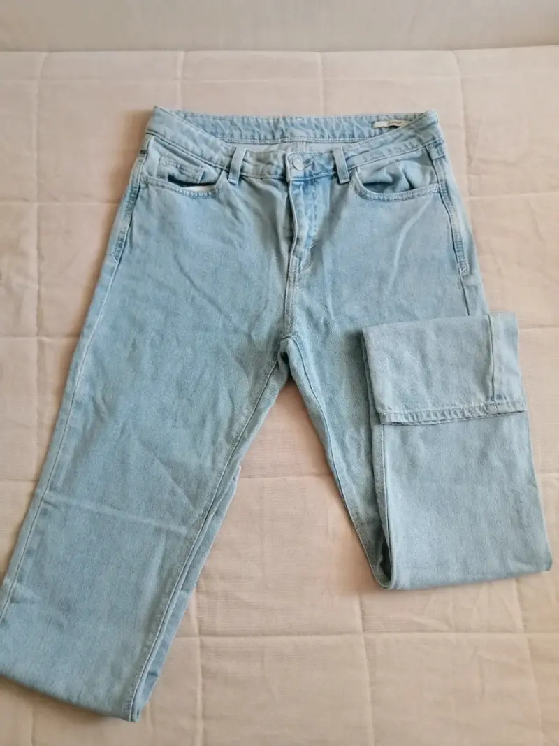 Jeans de mezclilla azul claro para mujer Esprit - 1