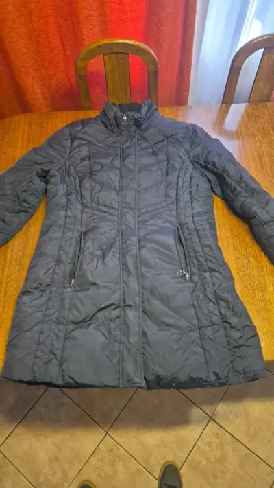 Abrigo negro Anne Klein para mujer talla XL - miniatura 1