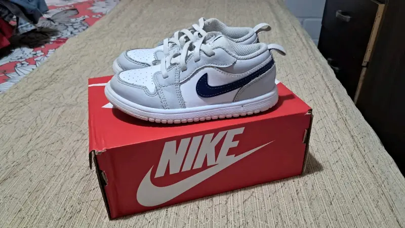 Zapatillas deportivas blancas para niños Nike - 2