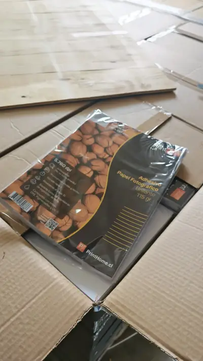 Papel Fotográfico Adhesivo Brillante 115g - miniatura 1