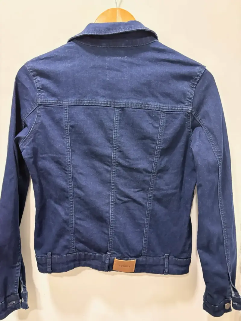 Chaqueta de mezclilla azul para mujer Sybilla - 3