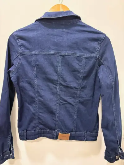 Chaqueta de mezclilla azul para mujer Sybilla - miniatura 3