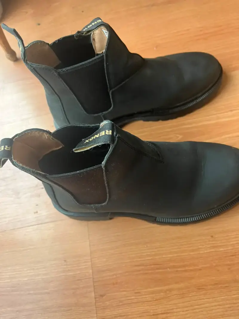 Botines negros de cuero Renox mujer talla 40 - 1