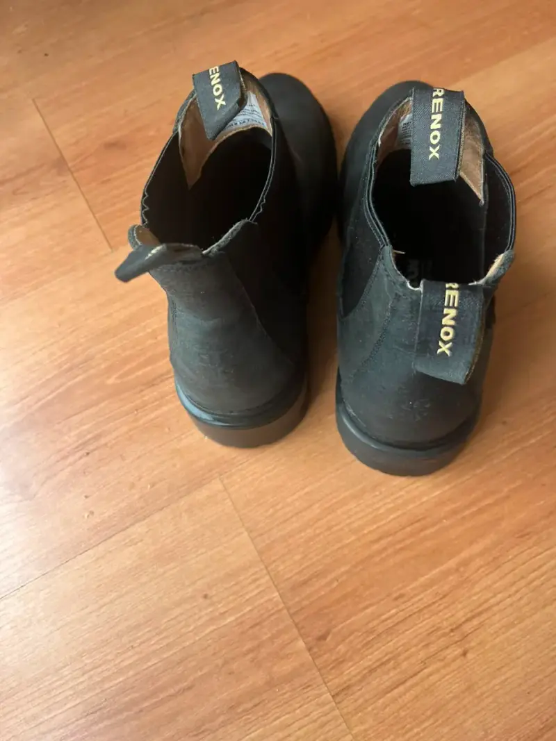 Botines negros de cuero Renox mujer talla 40 - 2