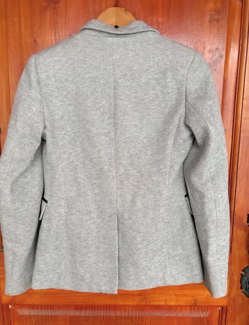 Blazer gris mujer Basement Basic - 2