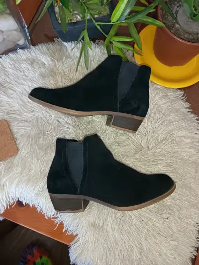 Botin de gamuza negro - miniatura 3