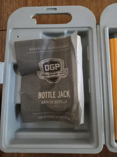 Gato hidráulico de botella DGP 4 toneladas - miniatura 2
