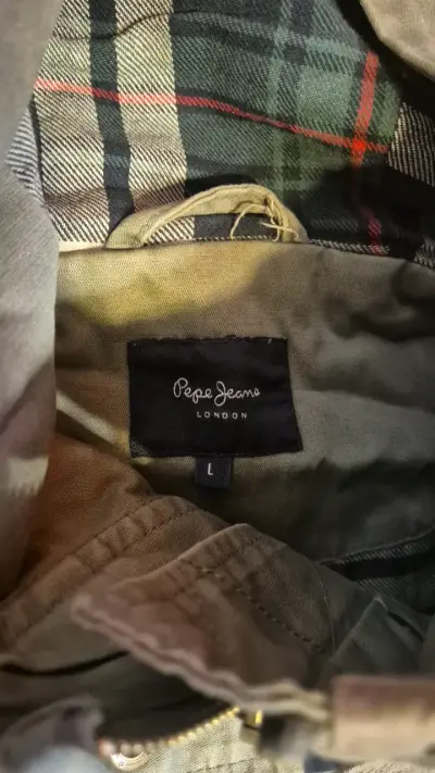 Parka verde con capucha para hombre - miniatura 5
