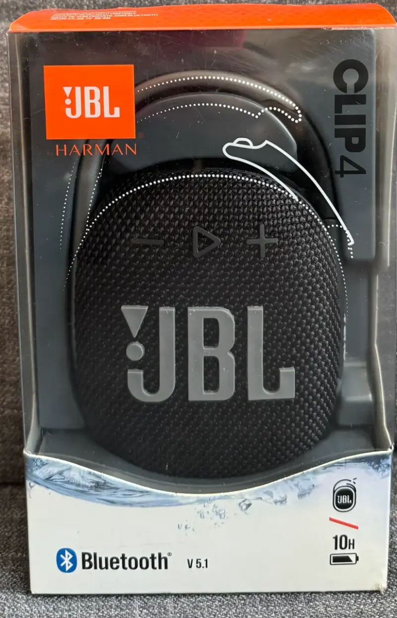 Parlante Bluetooth JBL Clip 4 resistente al agua - 1