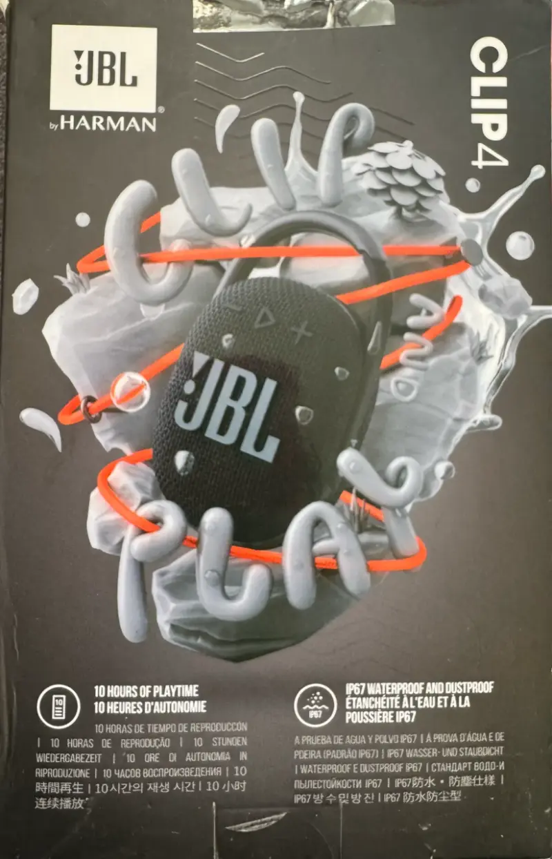 Parlante Bluetooth JBL Clip 4 resistente al agua - 2