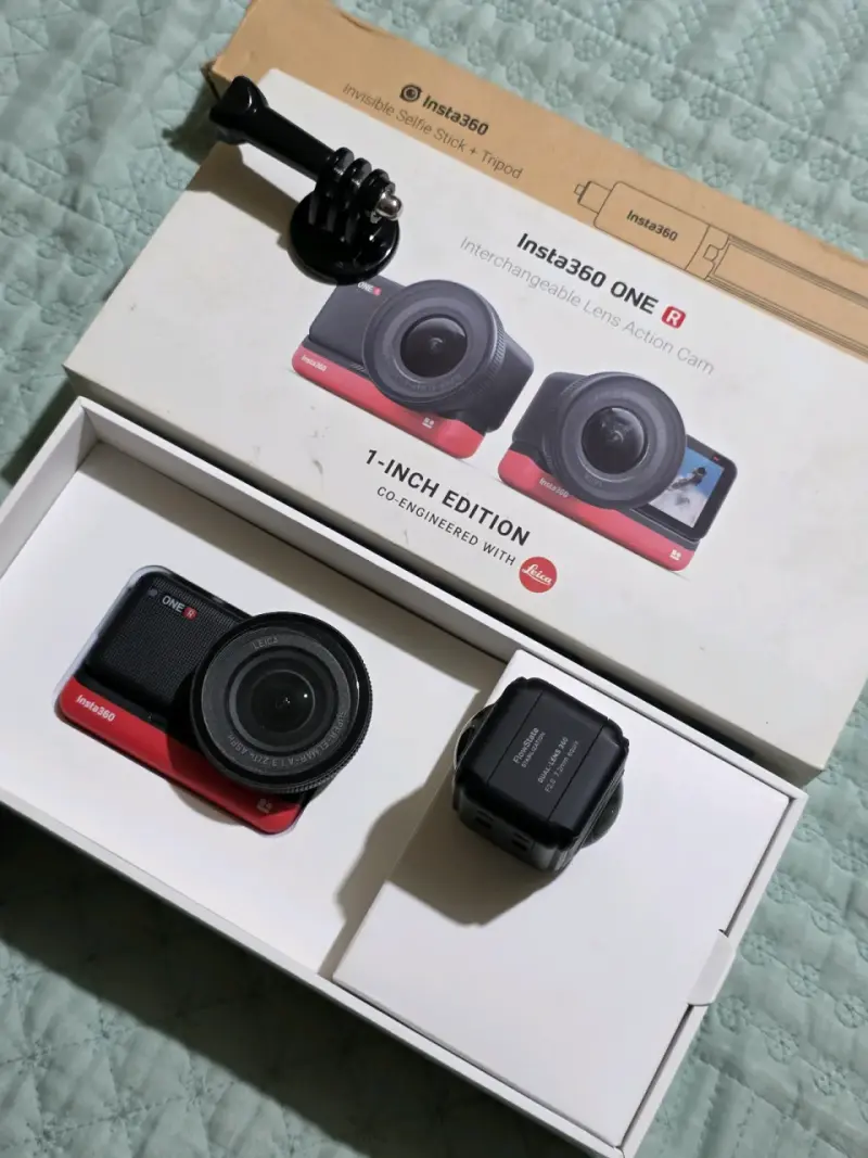 Insta360 one rs lente leica mas modulo 360 - 1