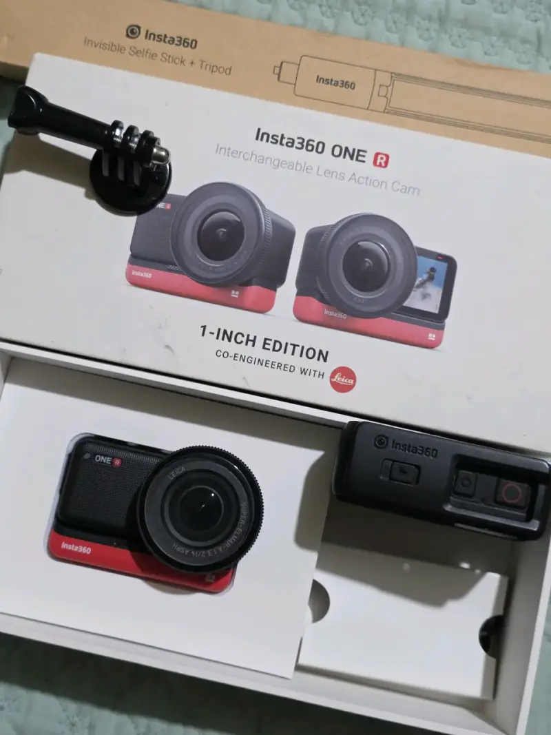 Insta360 one rs lente leica mas modulo 360 - 3