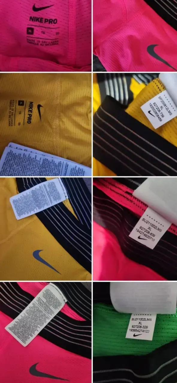Calzas deportivas Nike Pro para mujer en colores vibrantes