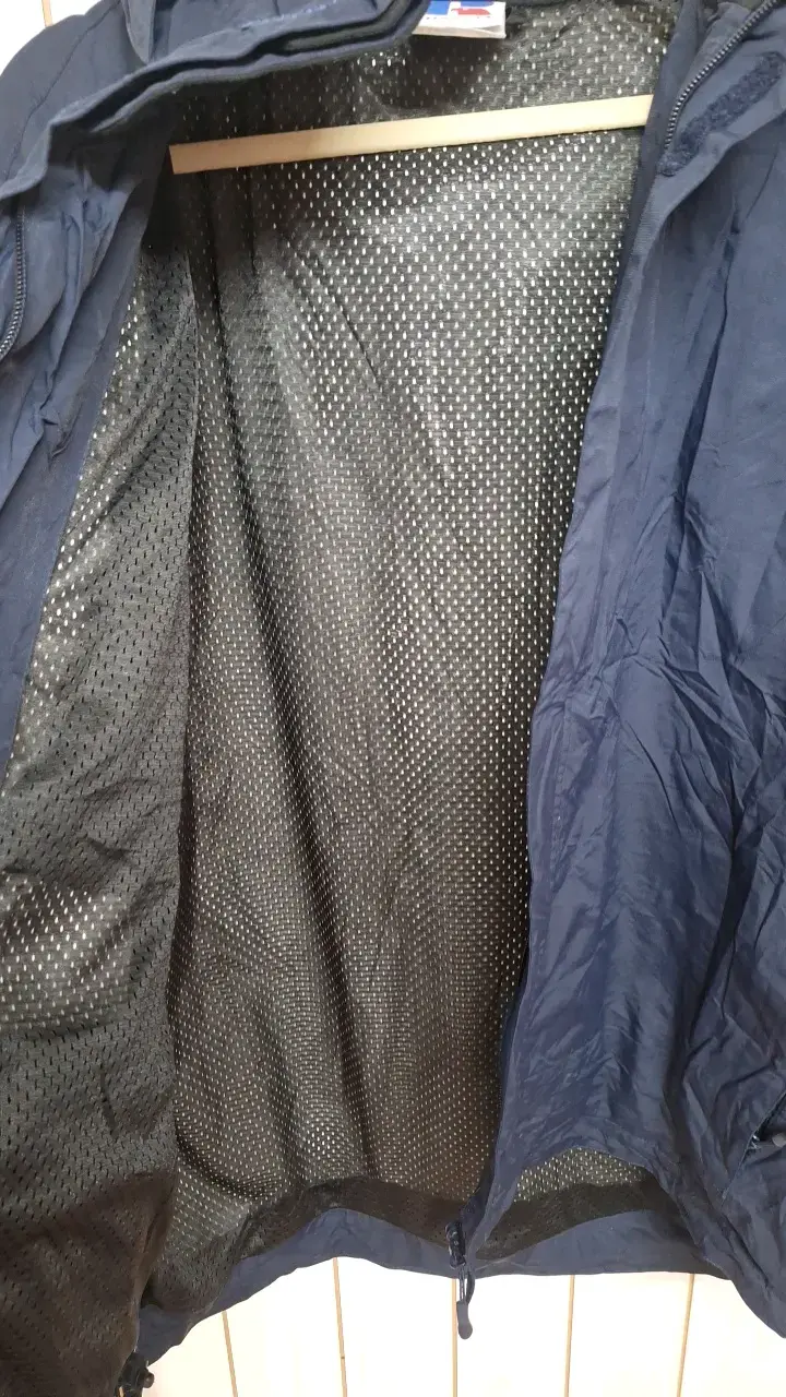 Chaqueta azul con capucha Russell talla XL - 3