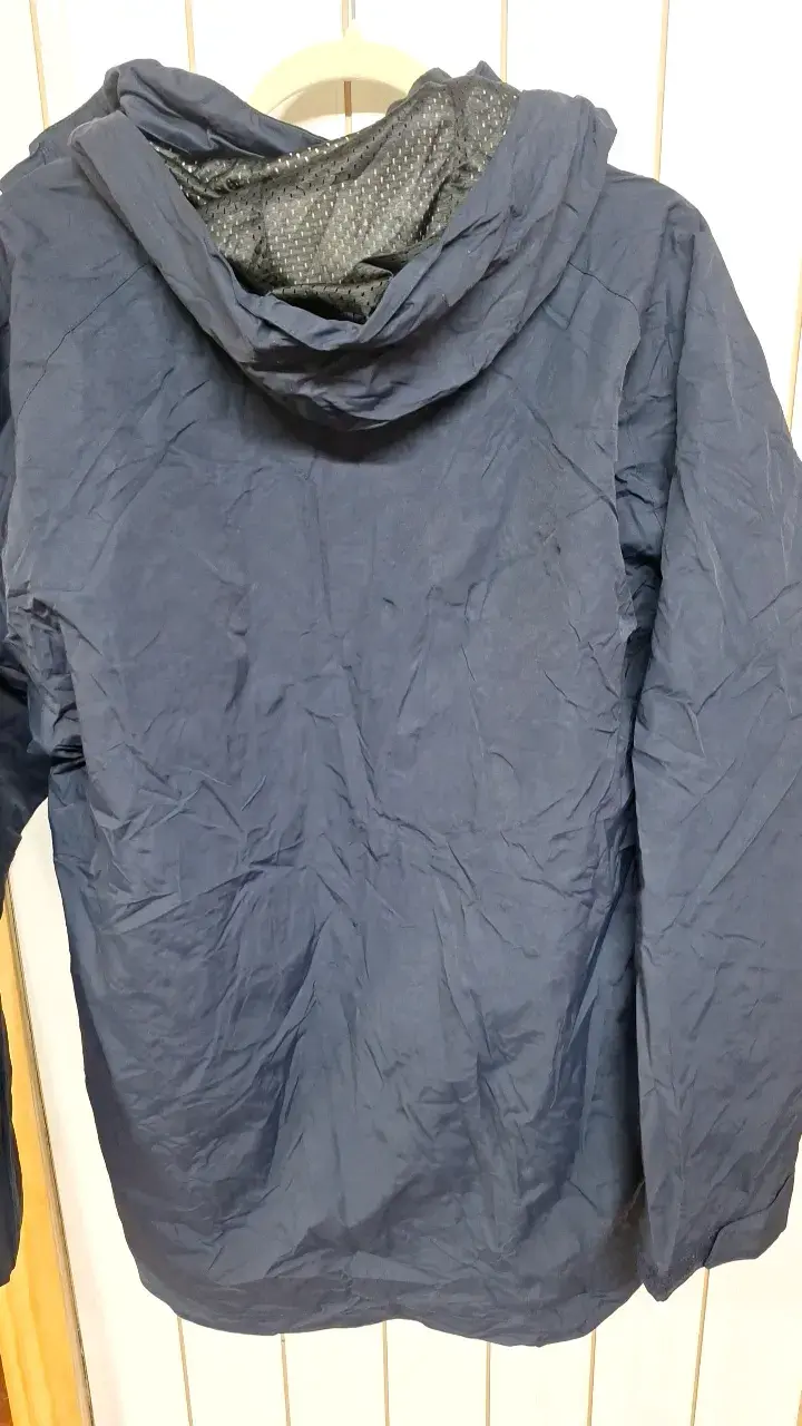 Chaqueta azul con capucha Russell talla XL - 4