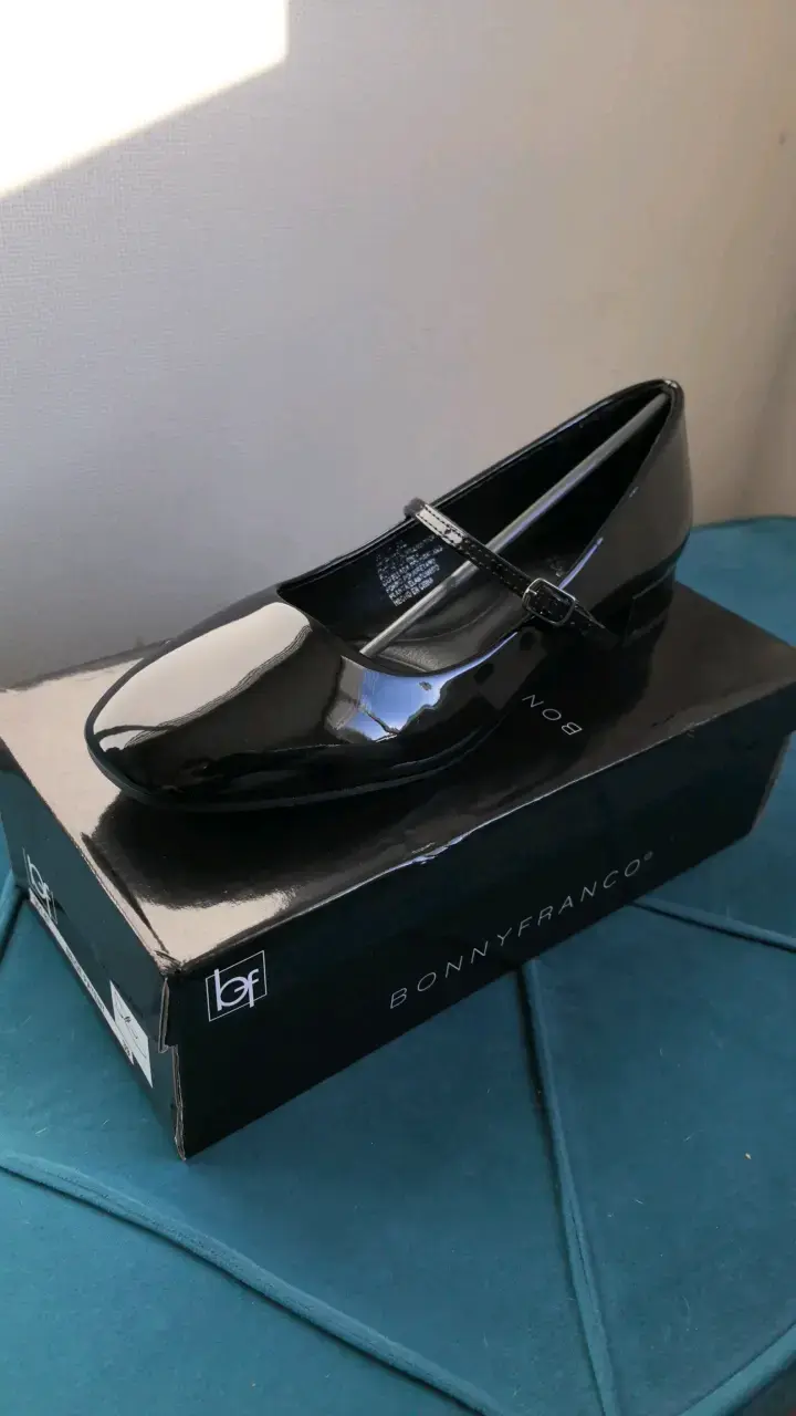 Zapatos de charol negro Bonnyfranco talla 39 - 2
