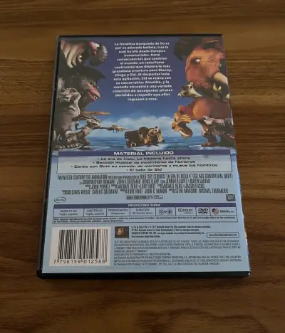 DVD original La Era de Hielo 4 en Español - miniatura 3