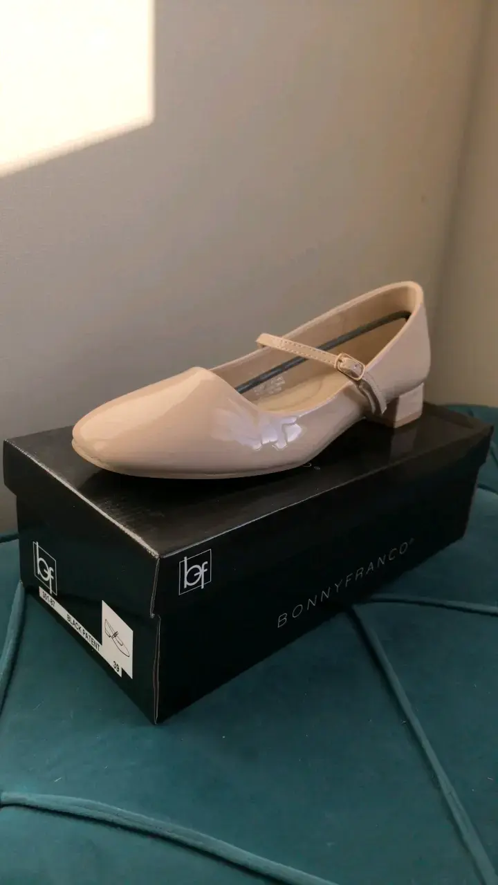 Zapatos planos beige Bonnyfranco con hebilla - 2