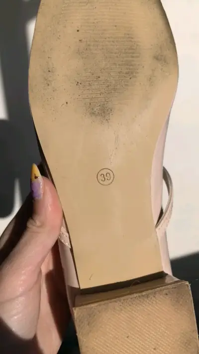 Zapatos planos beige Bonnyfranco con hebilla - miniatura 3